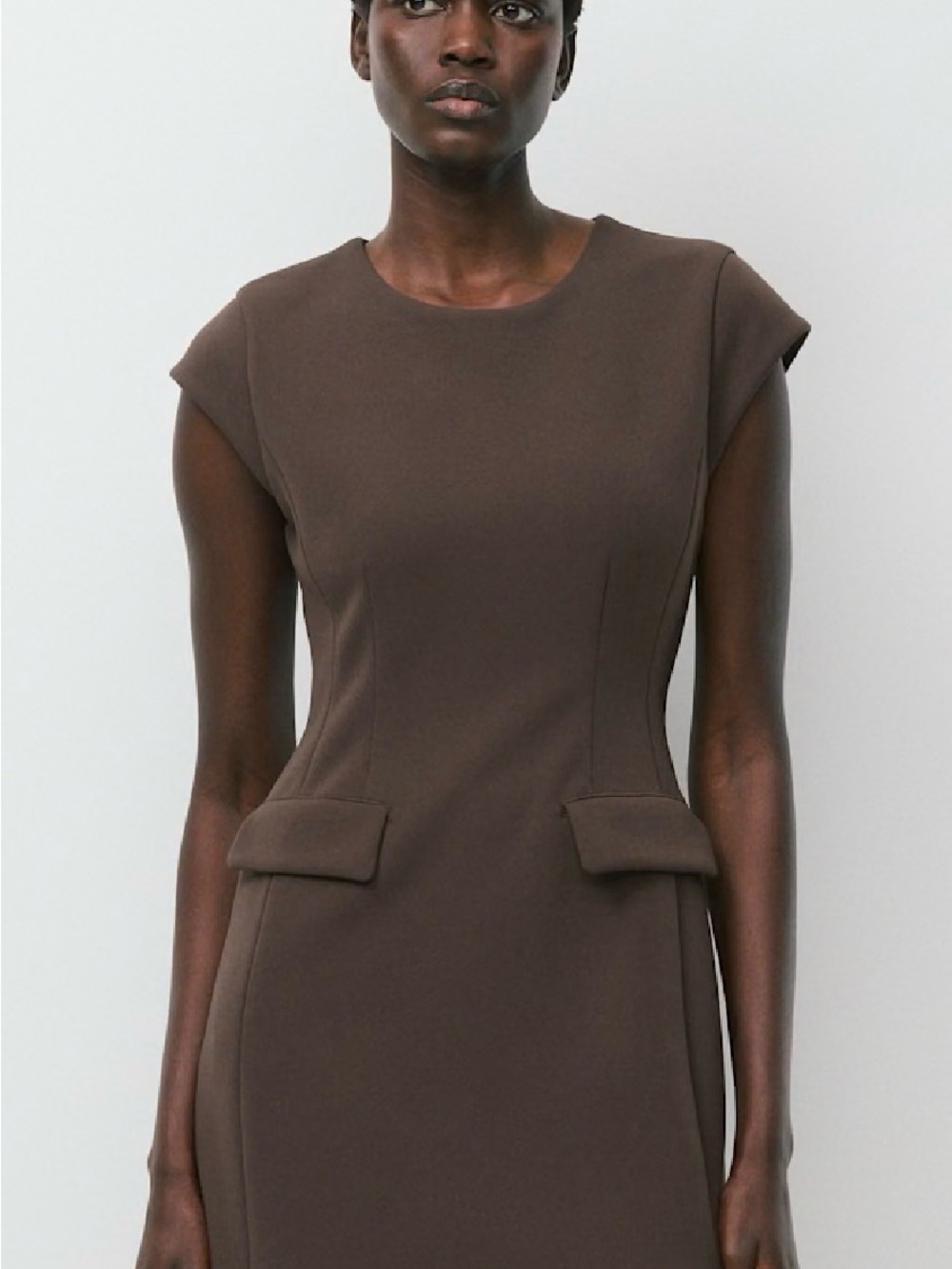 NEW Aritzia Babaton FigureKnit Priestly Dress Small
